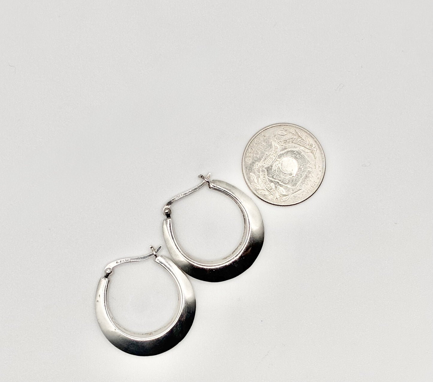 Sterling Silver Hoop Earrings