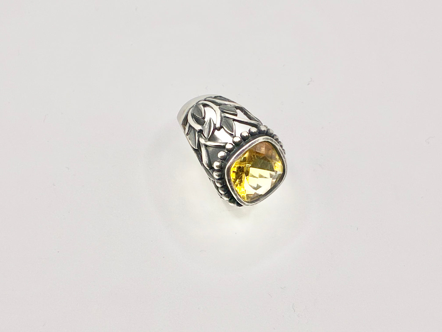 Sterling Silver SX 925 Thailand Ring - Size 8.5