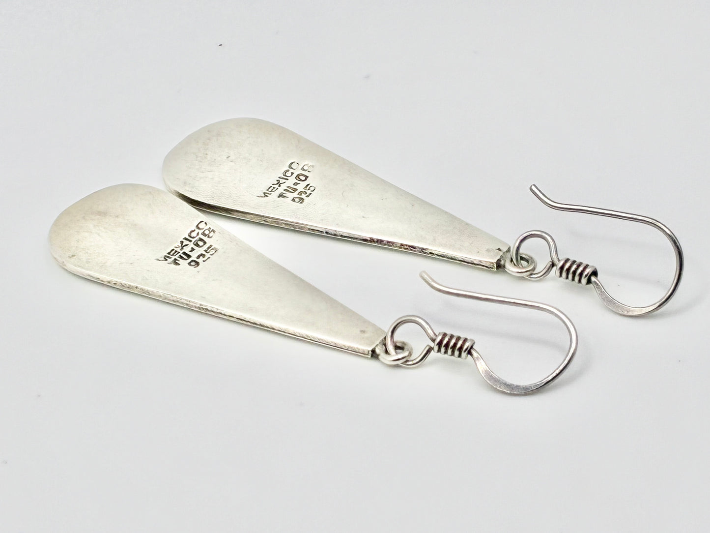 Sterling Silver Mexico Dangle Earrings