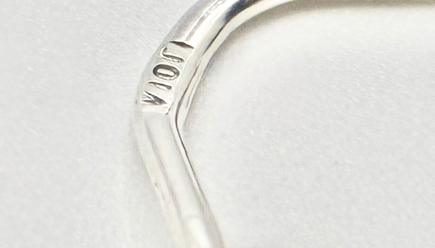 JOIA 925 Italy Sterling Silver Sculptural Hoop Earrings