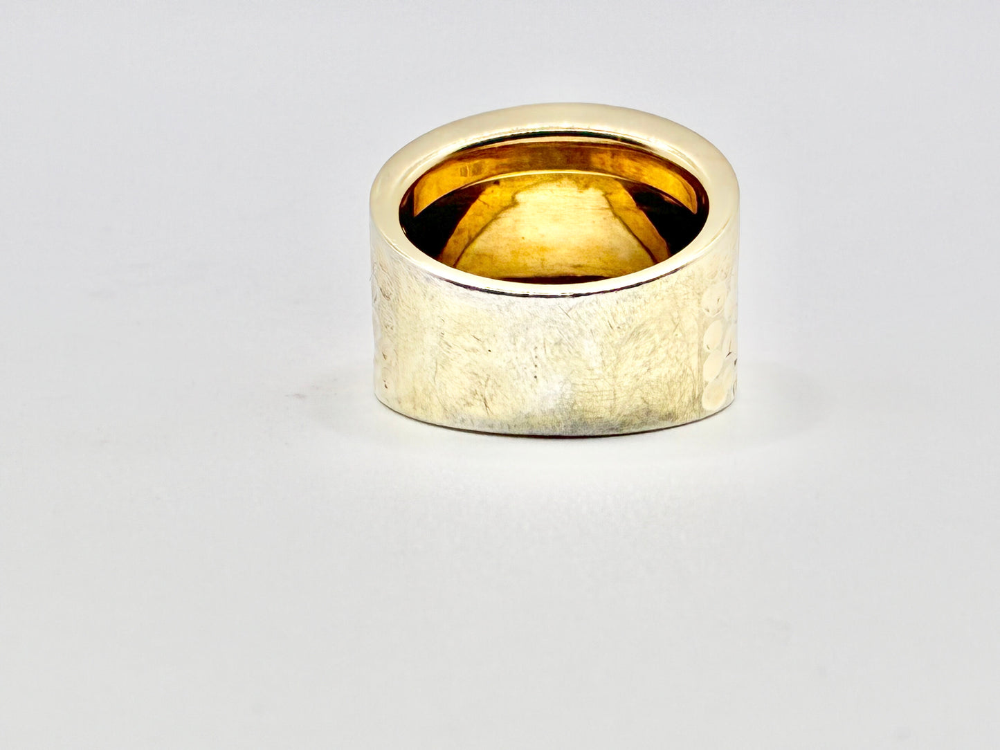 GDT 925 Turkey Wide Cigar Band Ring – Size 7