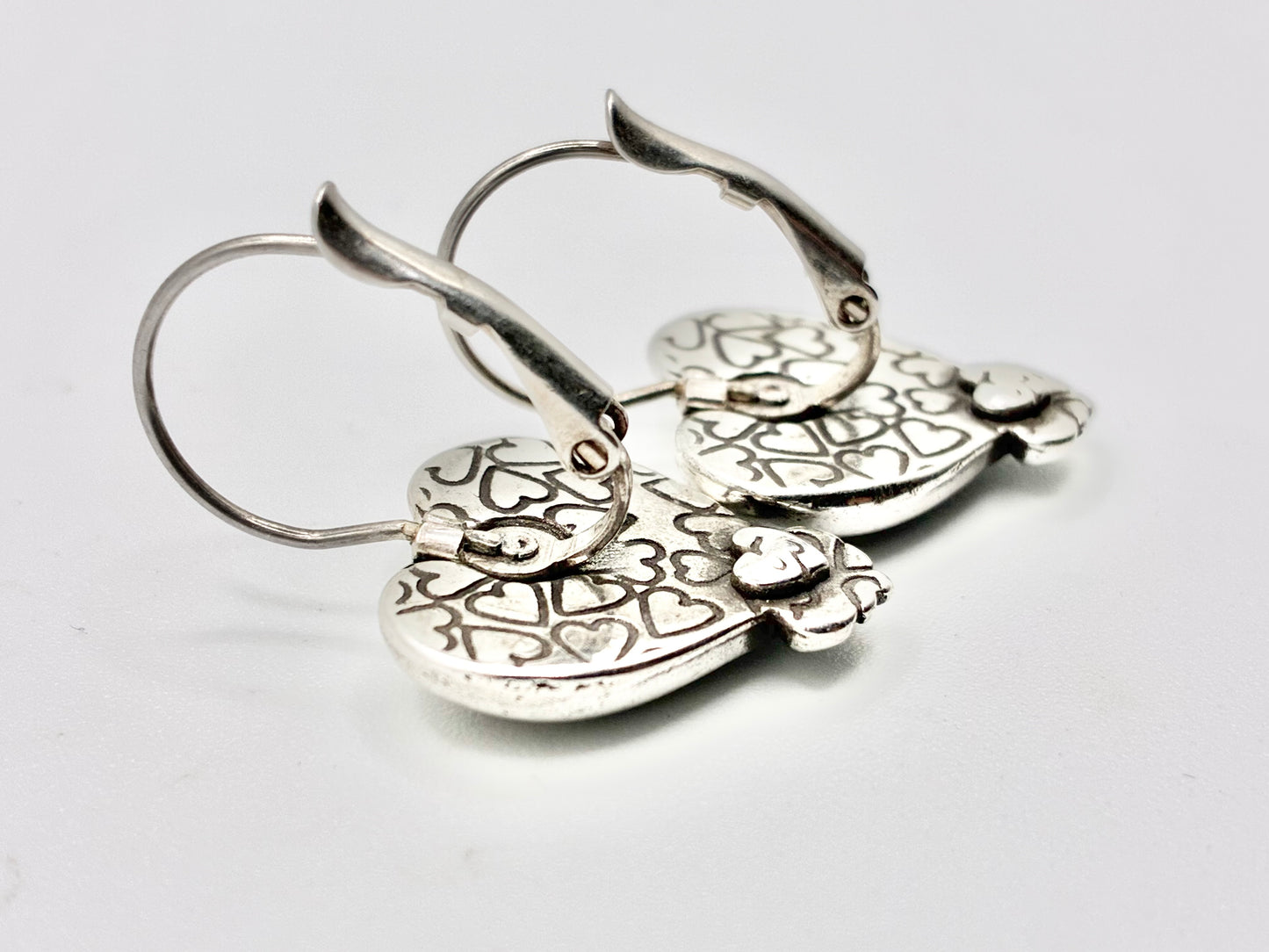 Brighton Heart Earrings – Silver-Tone Leverbacks