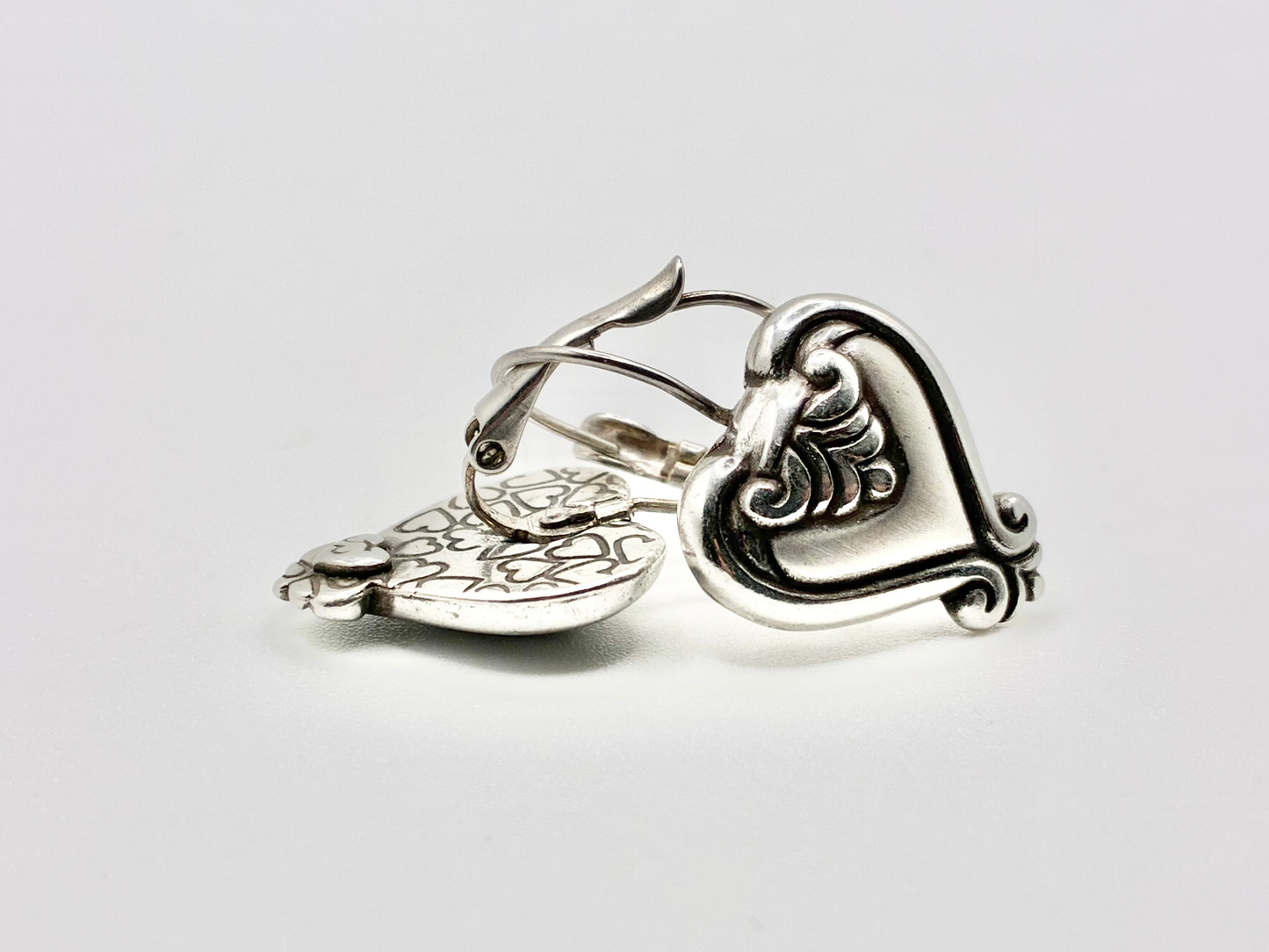 Brighton Heart Earrings – Silver-Tone Leverbacks
