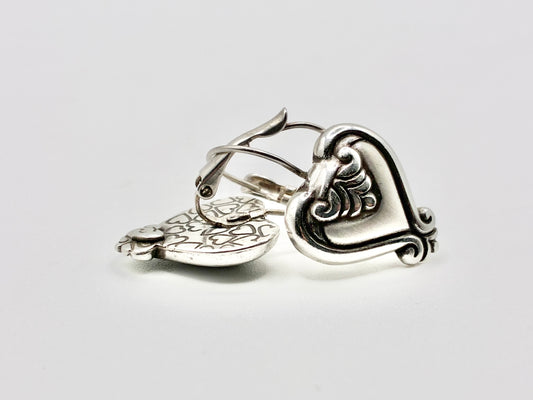 Brighton Heart Earrings – Silver-Tone Leverbacks