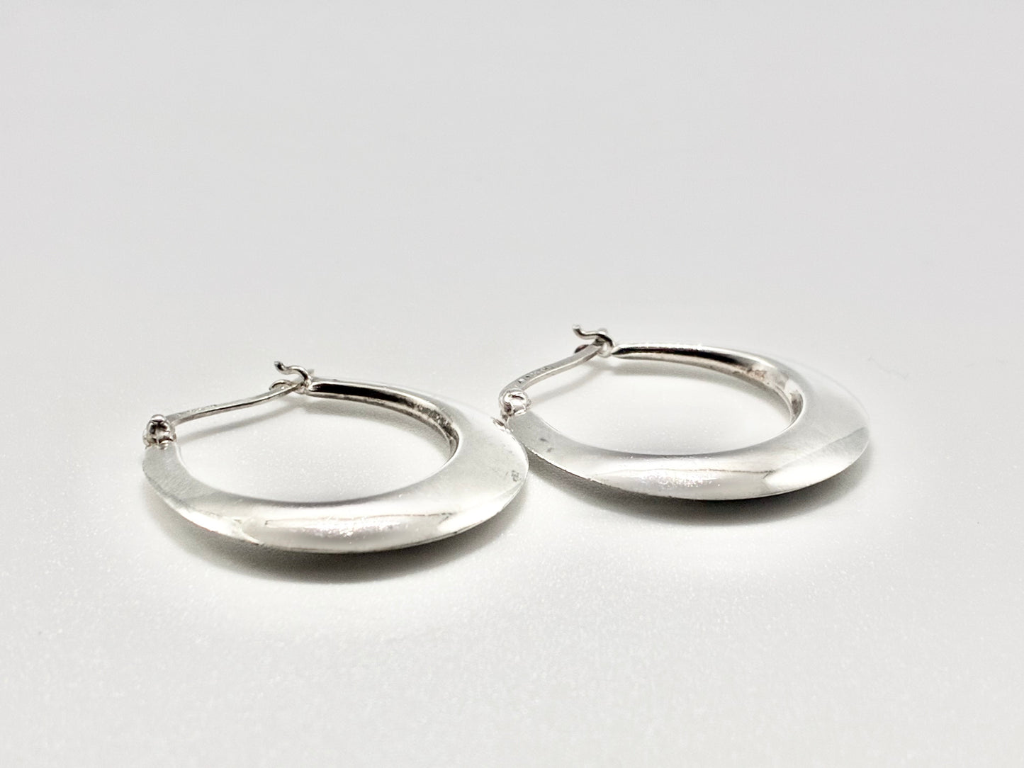 Sterling Silver Hoop Earrings