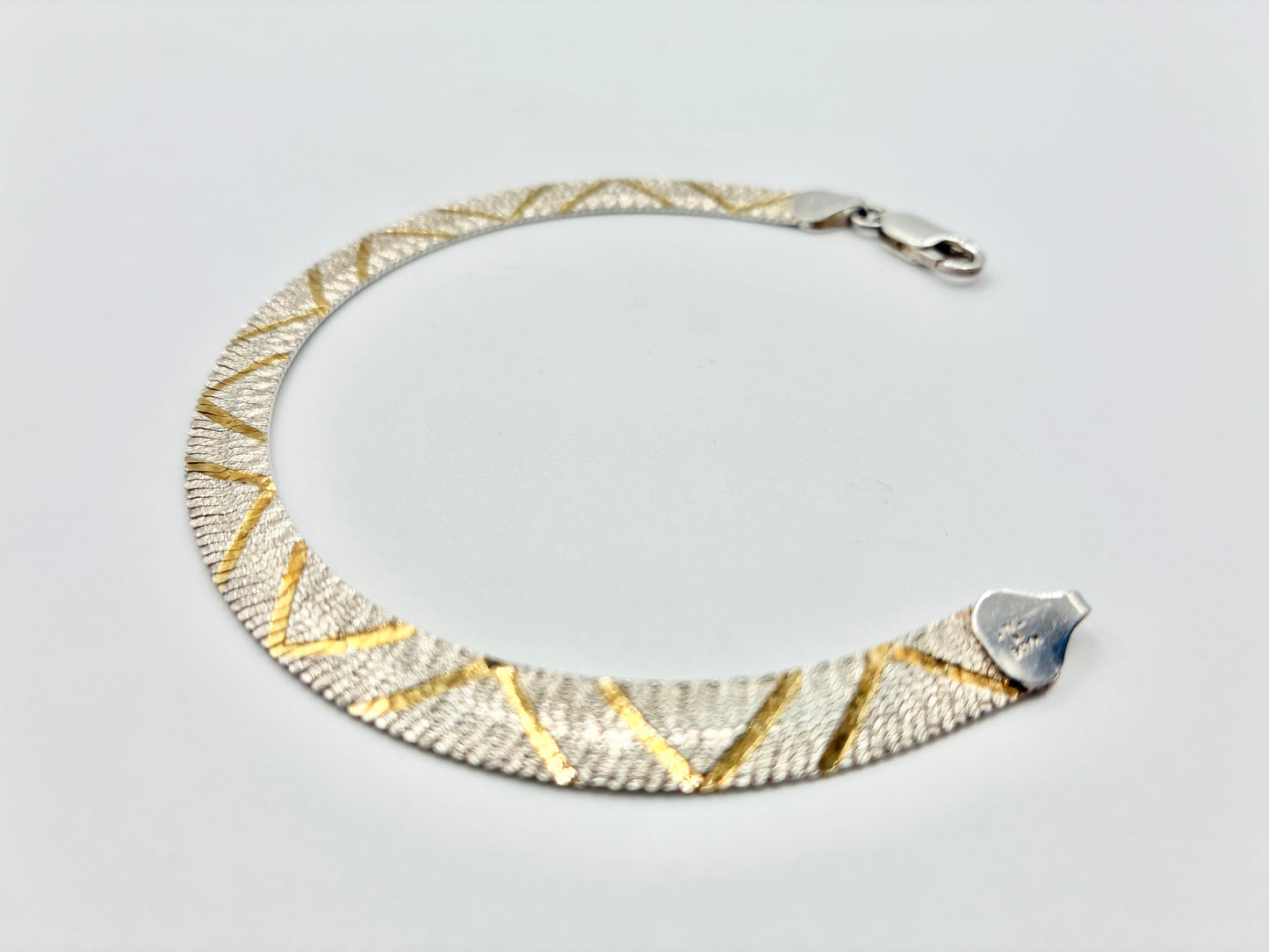 Sterling Silver 925 Italy Bracelet – 7"