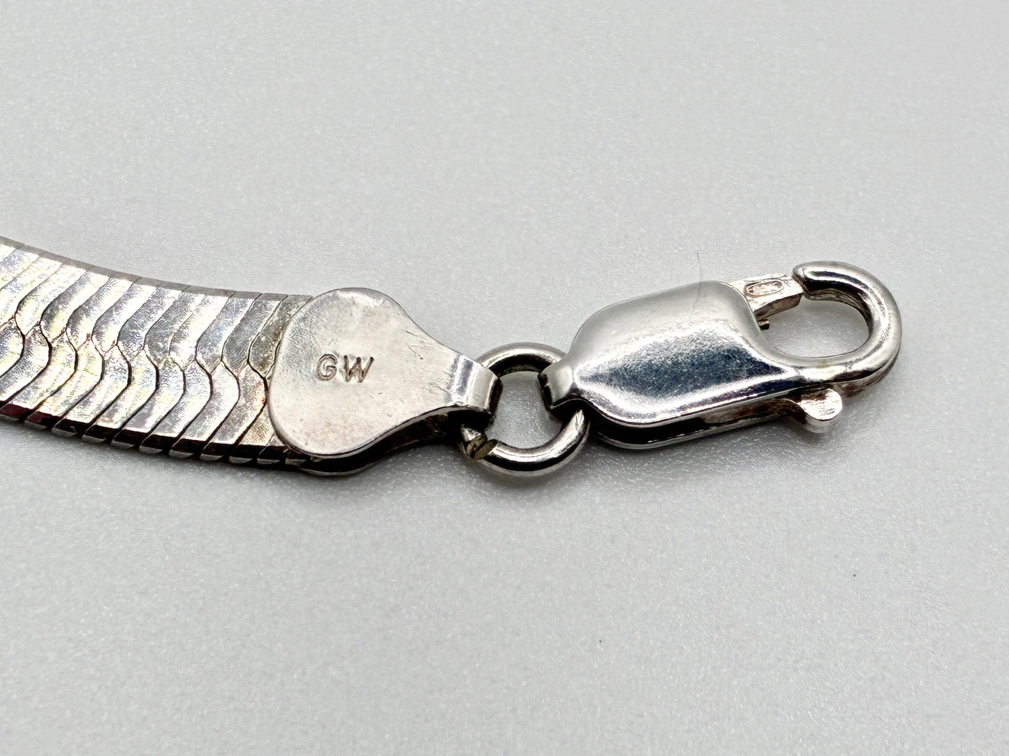 Sterling Silver 925 Italy Bracelet – 7"