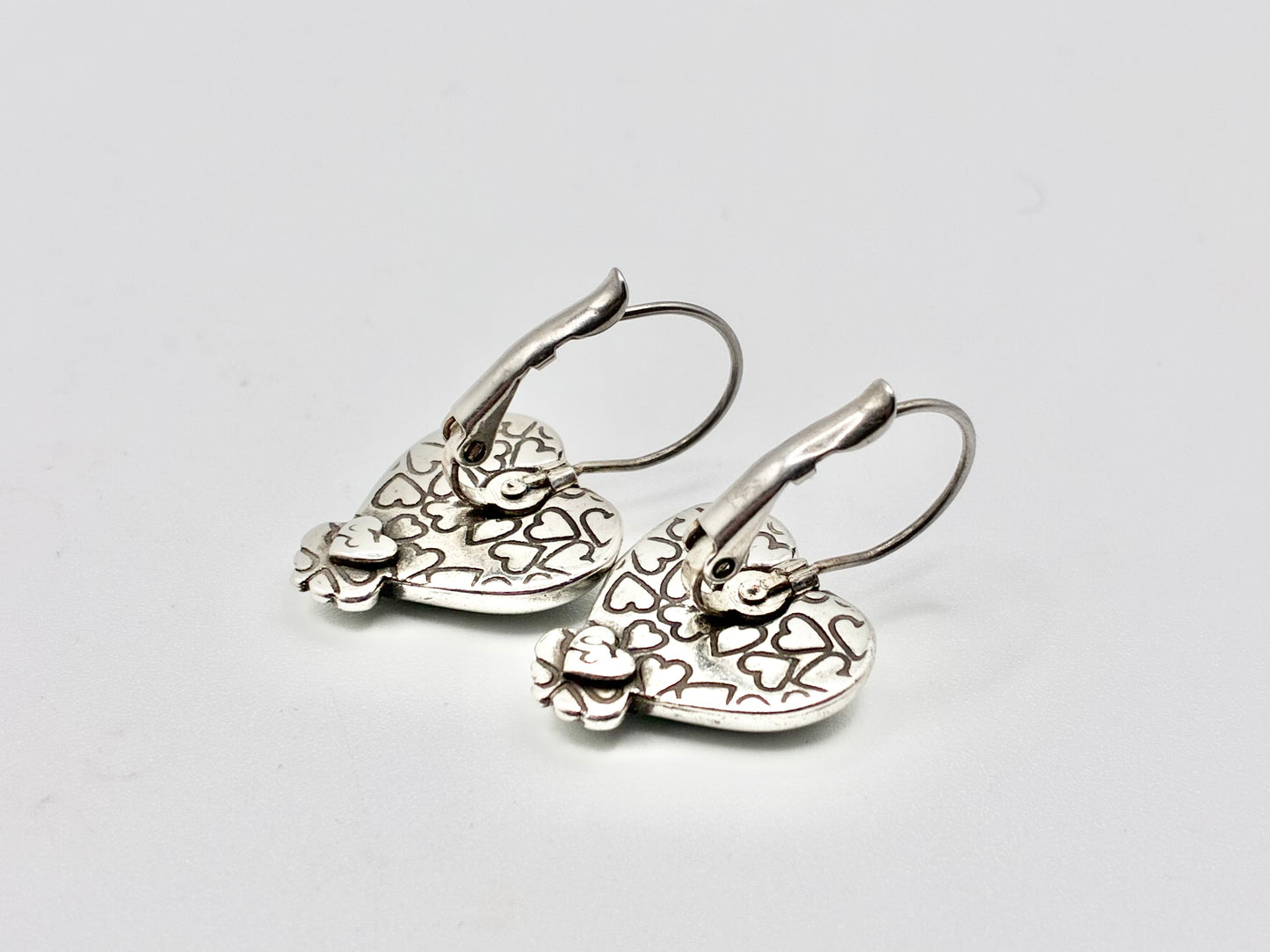 Brighton Heart Earrings – Silver-Tone Leverbacks