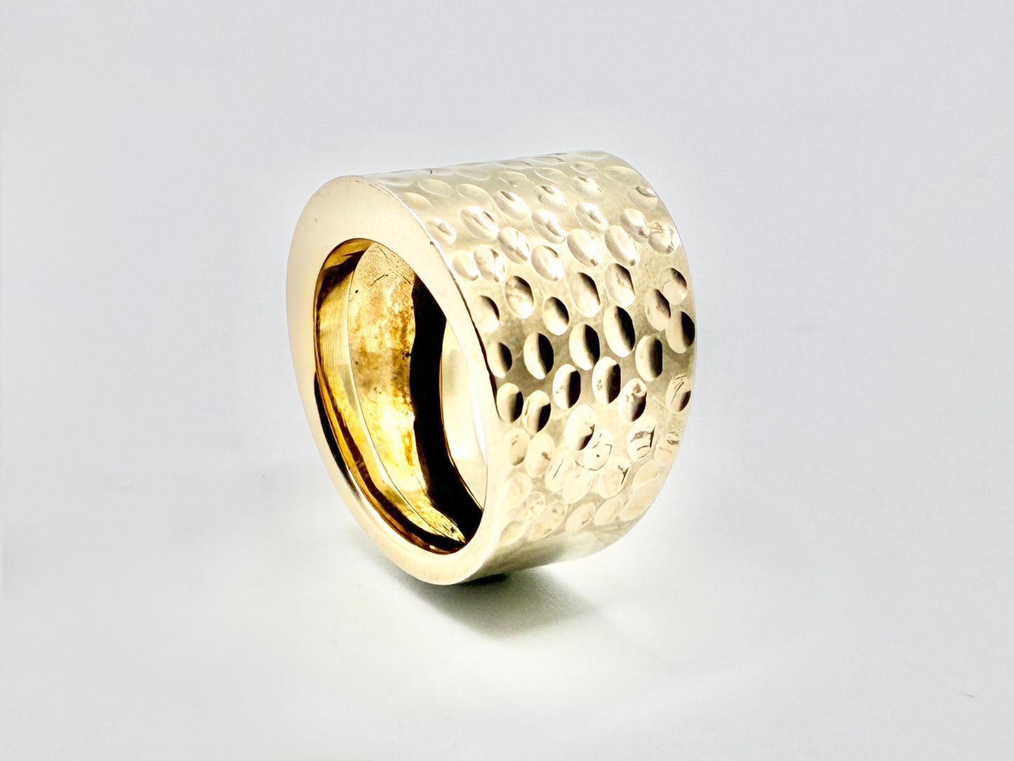 GDT 925 Turkey Wide Cigar Band Ring – Size 7