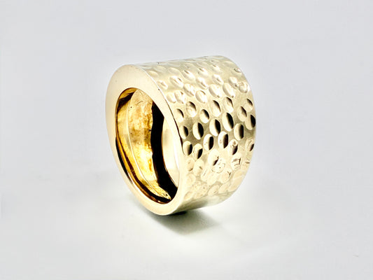 GDT 925 Turkey Wide Cigar Band Ring – Size 7