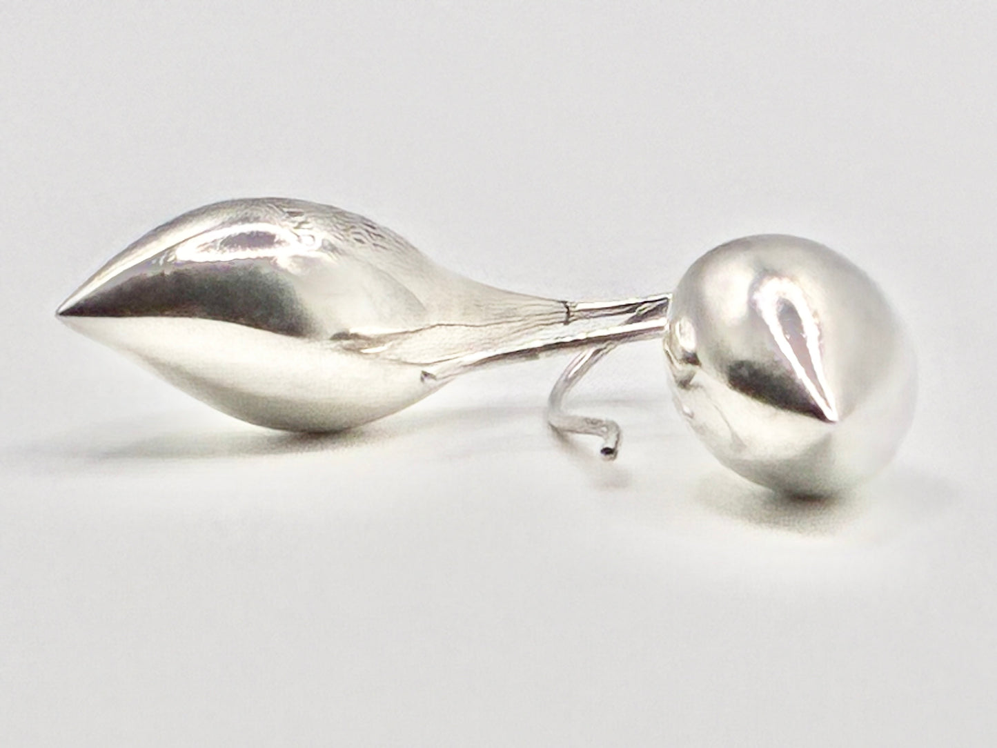 Michael Dawkins Sterling Silver Teardrop Earrings
