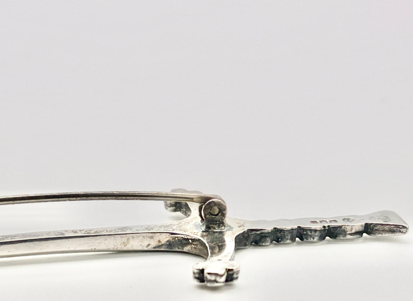 Sterling Silver Celtic Sword Brooch / Kilt Pin