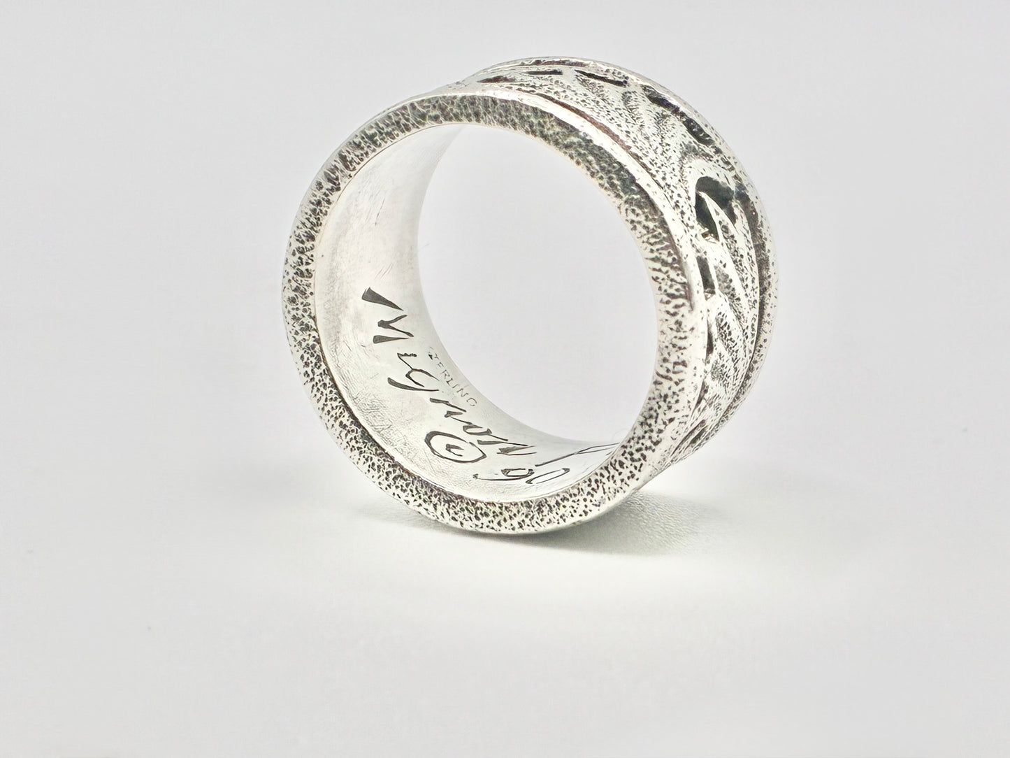 Mignon Faget Sterling Silver Ring (1990) — Retired Design — Approx. Size 7.5