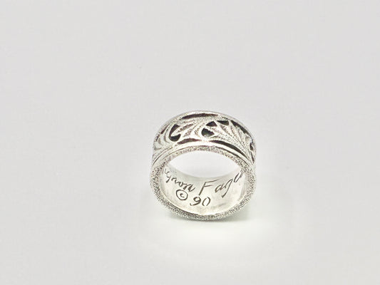 Mignon Faget Sterling Silver Ring (1990) — Retired Design — Approx. Size 7.5
