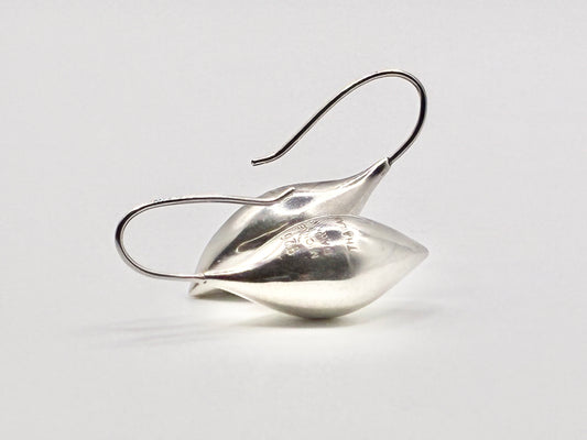 Michael Dawkins Sterling Silver Teardrop Earrings