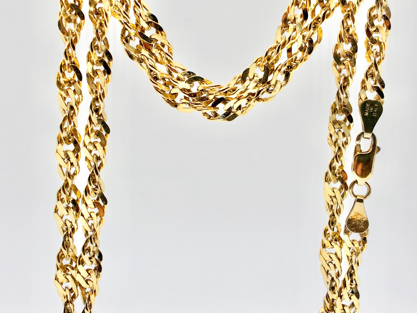 Milor Italy Sterling Silver 925 Necklace 23.75"