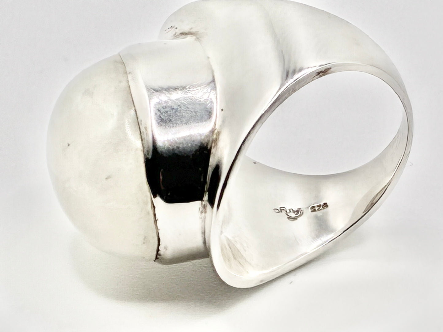 Arya 925 Sterling Silver Statement Ring – Size 8