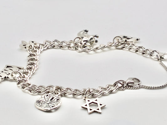 James Avery Sterling Silver Charm Bracelet – Multi-Charm