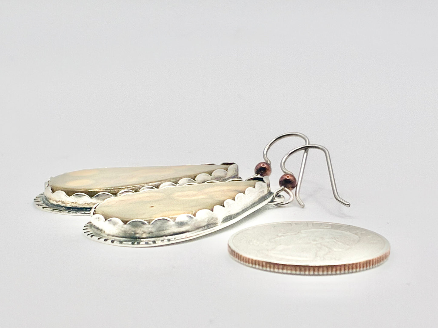 Jody Waltman .925 Sterling Silver Teardrop Earrings