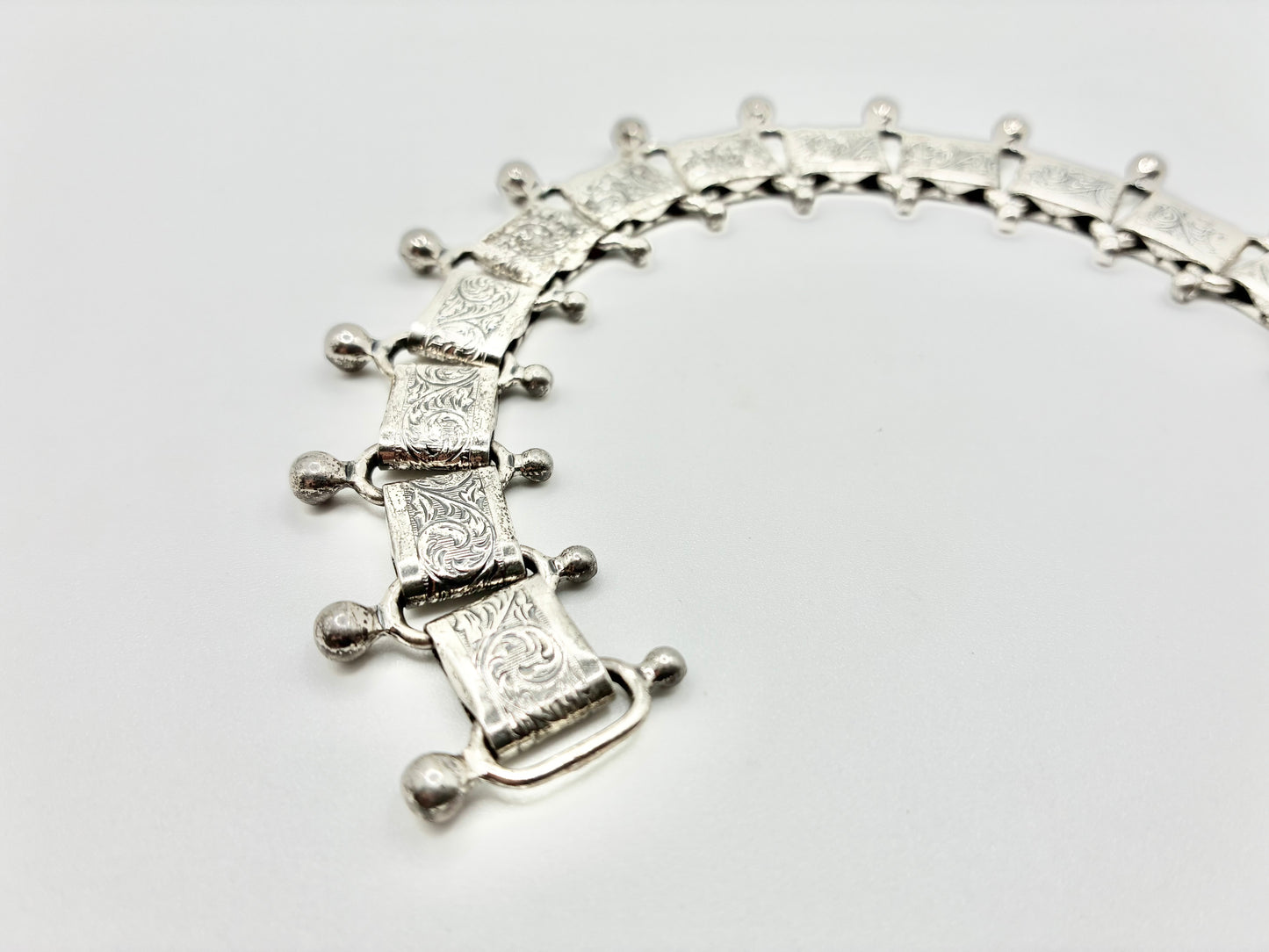 Danecraft Sterling Silver Panel Bracelet – 7.5"