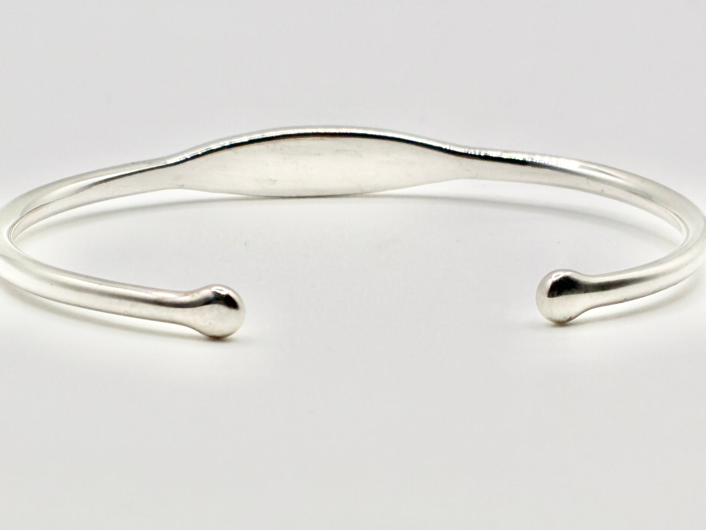 Sterling Silver 925 “Loved” Cuff Bracelet