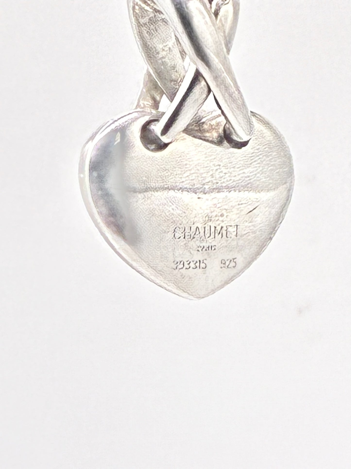 Chaumet “Liens” Heart Pendant in Sterling Silver