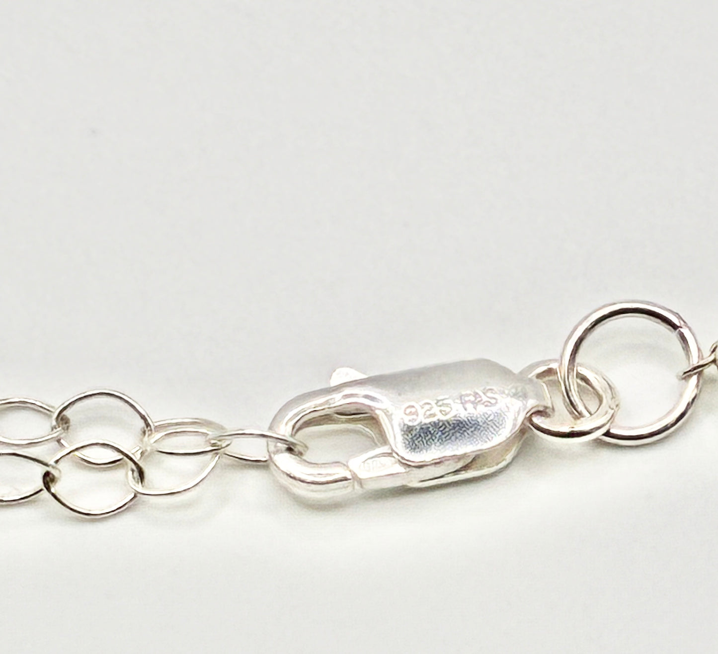Thai 925 FAS Sterling Silver Graduated Bead Necklace – 18"