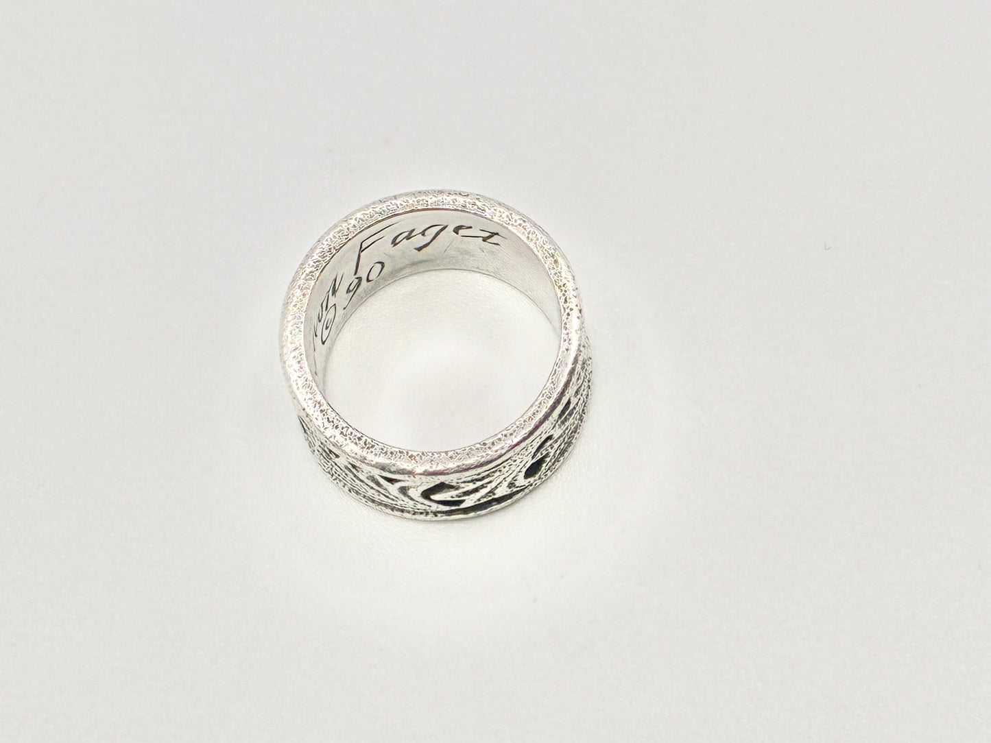 Mignon Faget Sterling Silver Ring (1990) — Retired Design — Approx. Size 7.5