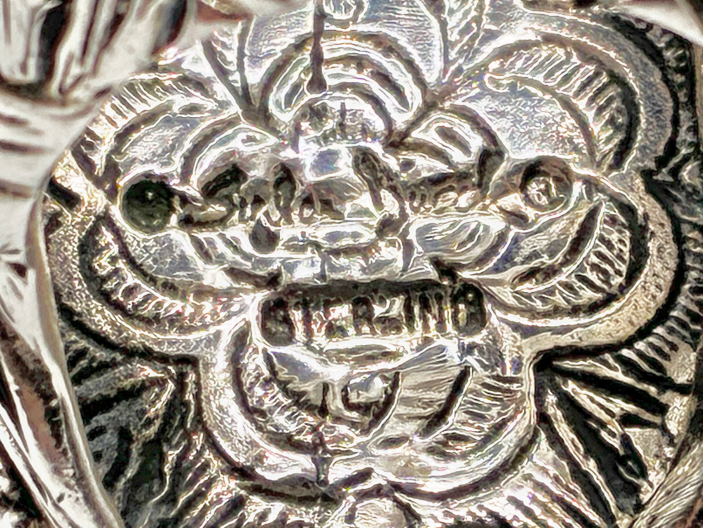 Sterling Silver Multicolored Stone Ring Size 7.5