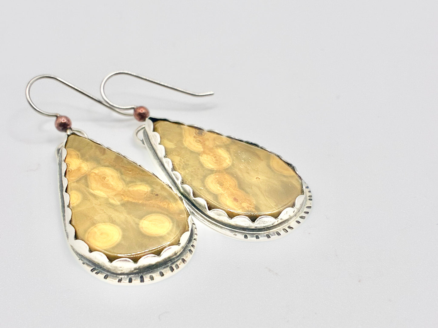 Jody Waltman .925 Sterling Silver Teardrop Earrings