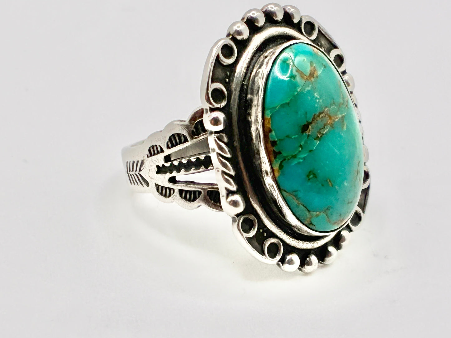 Native American Sterling Silver Ring - Size 6