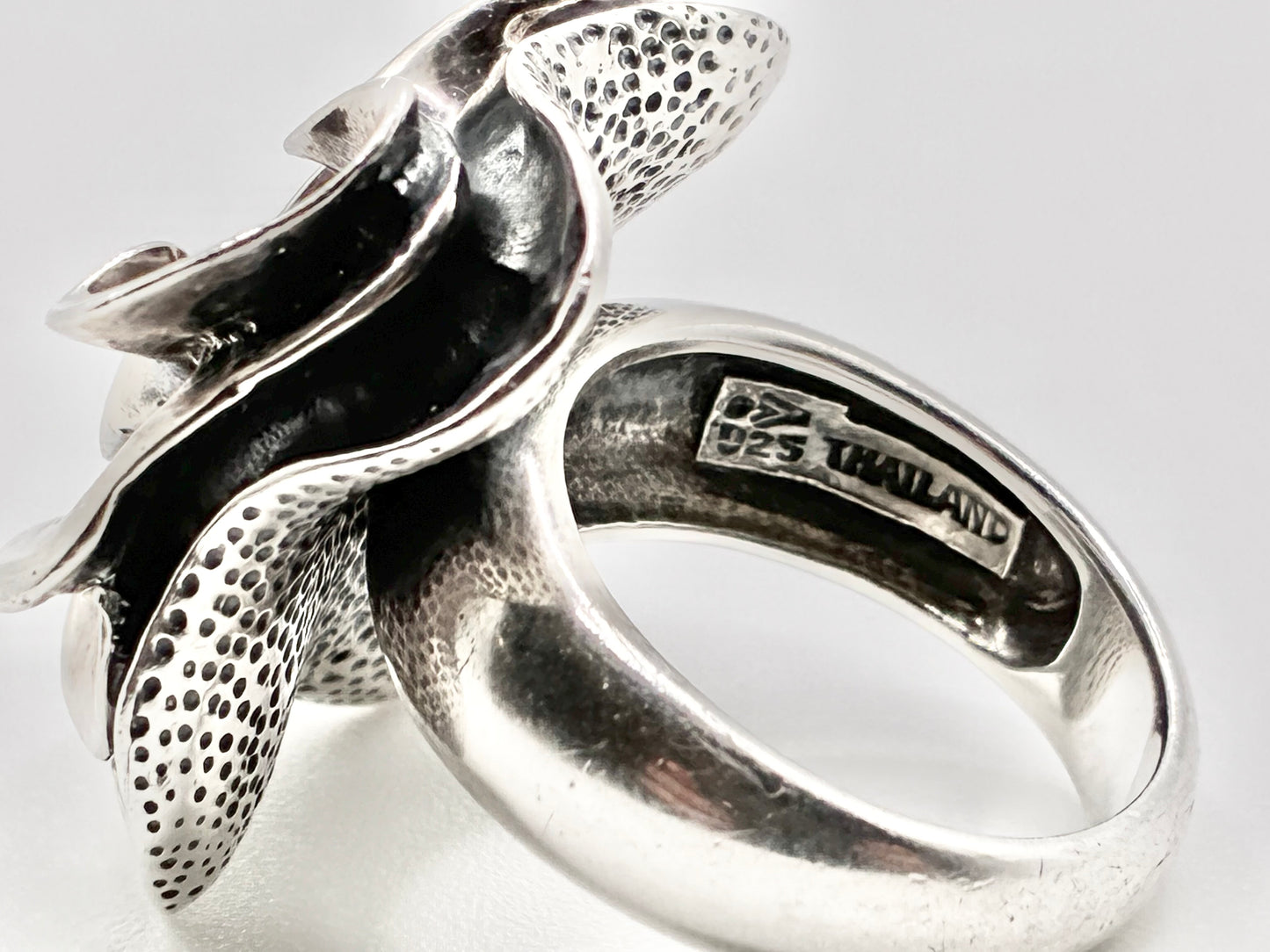 Silpada 925 Sterling Silver Statement Ring – Size 6