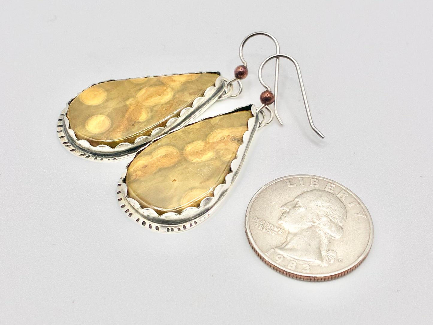 Jody Waltman .925 Sterling Silver Teardrop Earrings