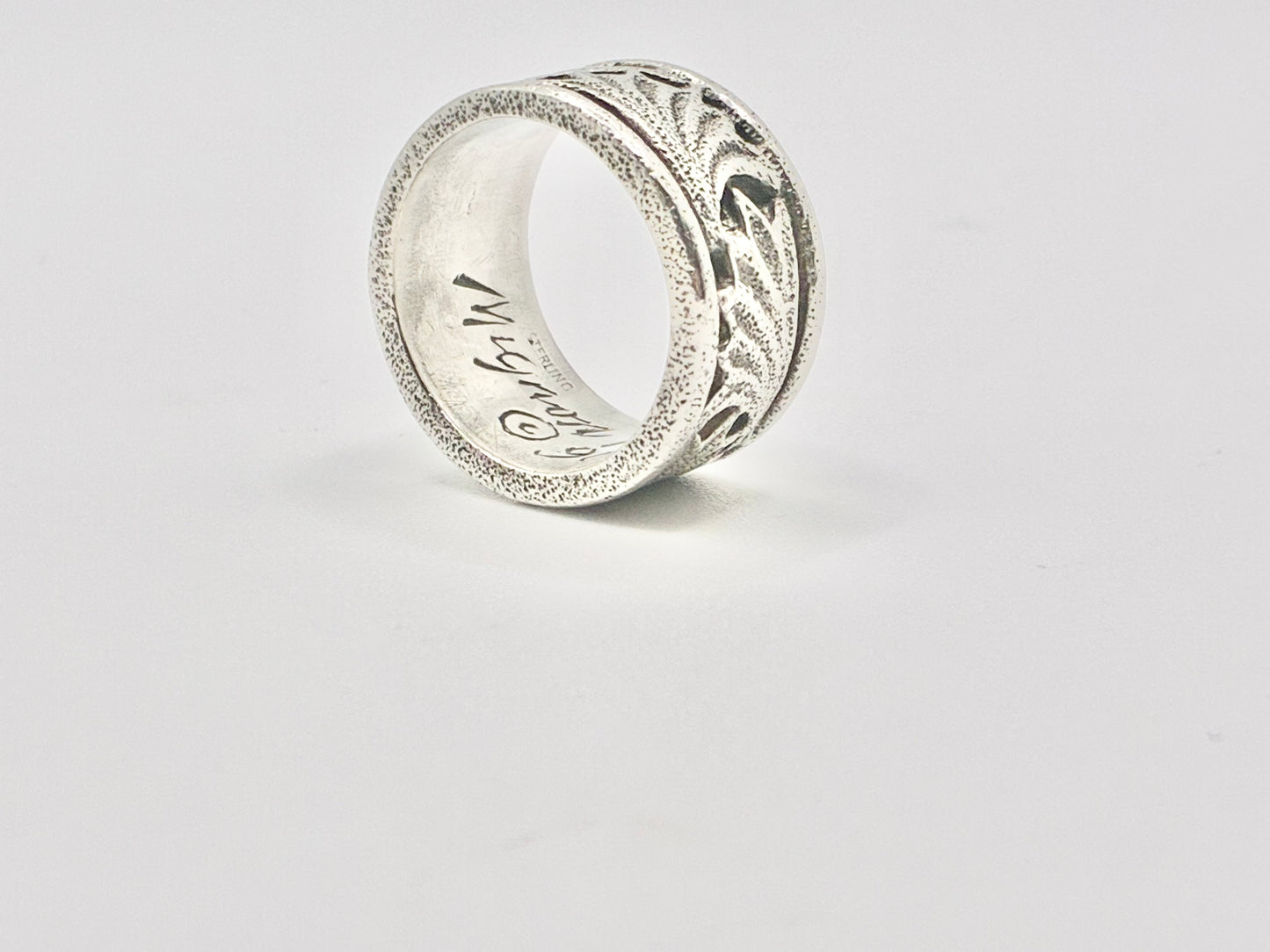 Mignon Faget Sterling Silver Ring (1990) — Retired Design — Approx. Size 7.5