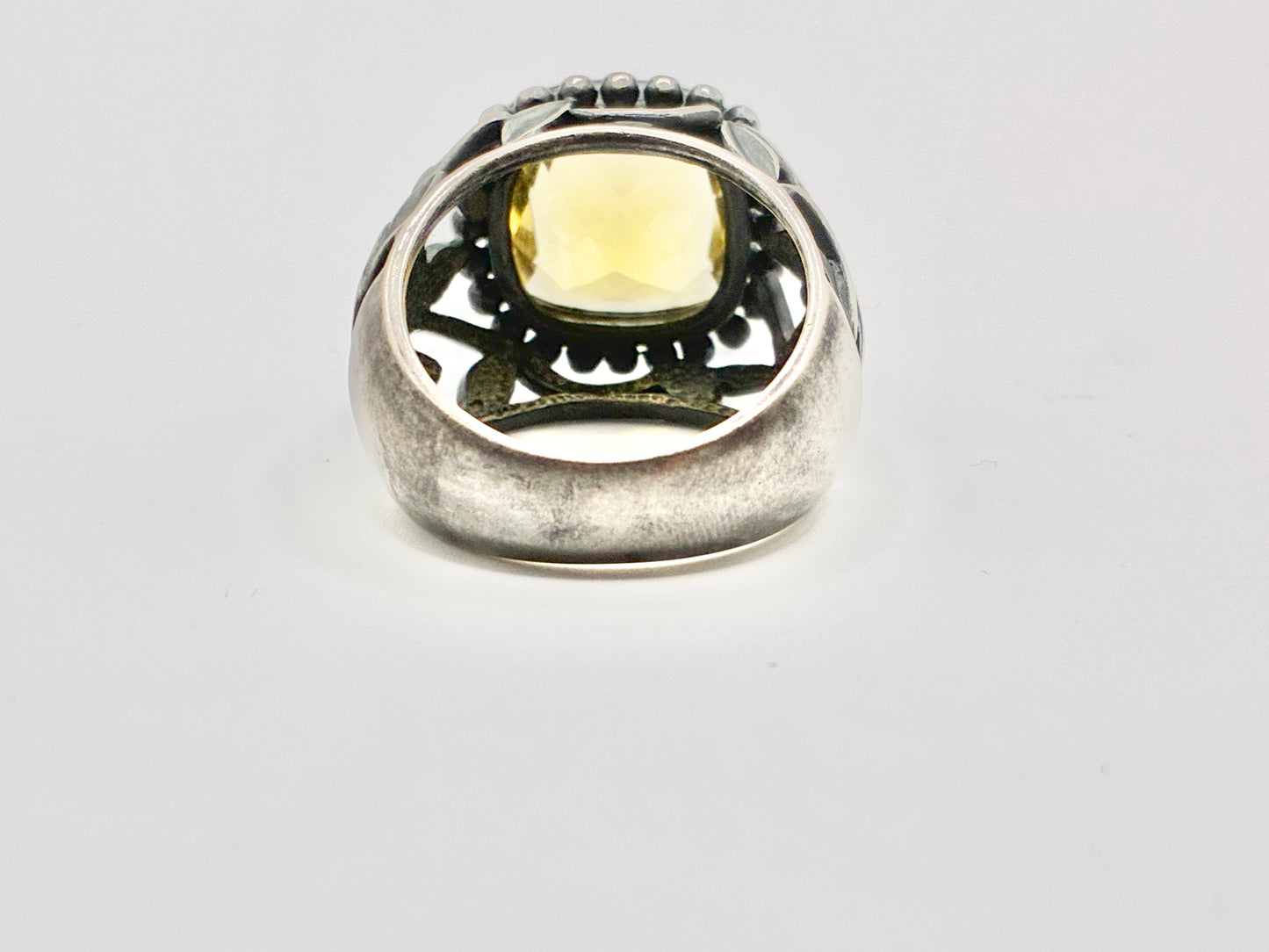 Sterling Silver SX 925 Thailand Ring - Size 8.5