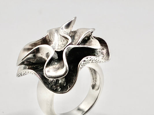 Silpada 925 Sterling Silver Statement Ring – Size 6