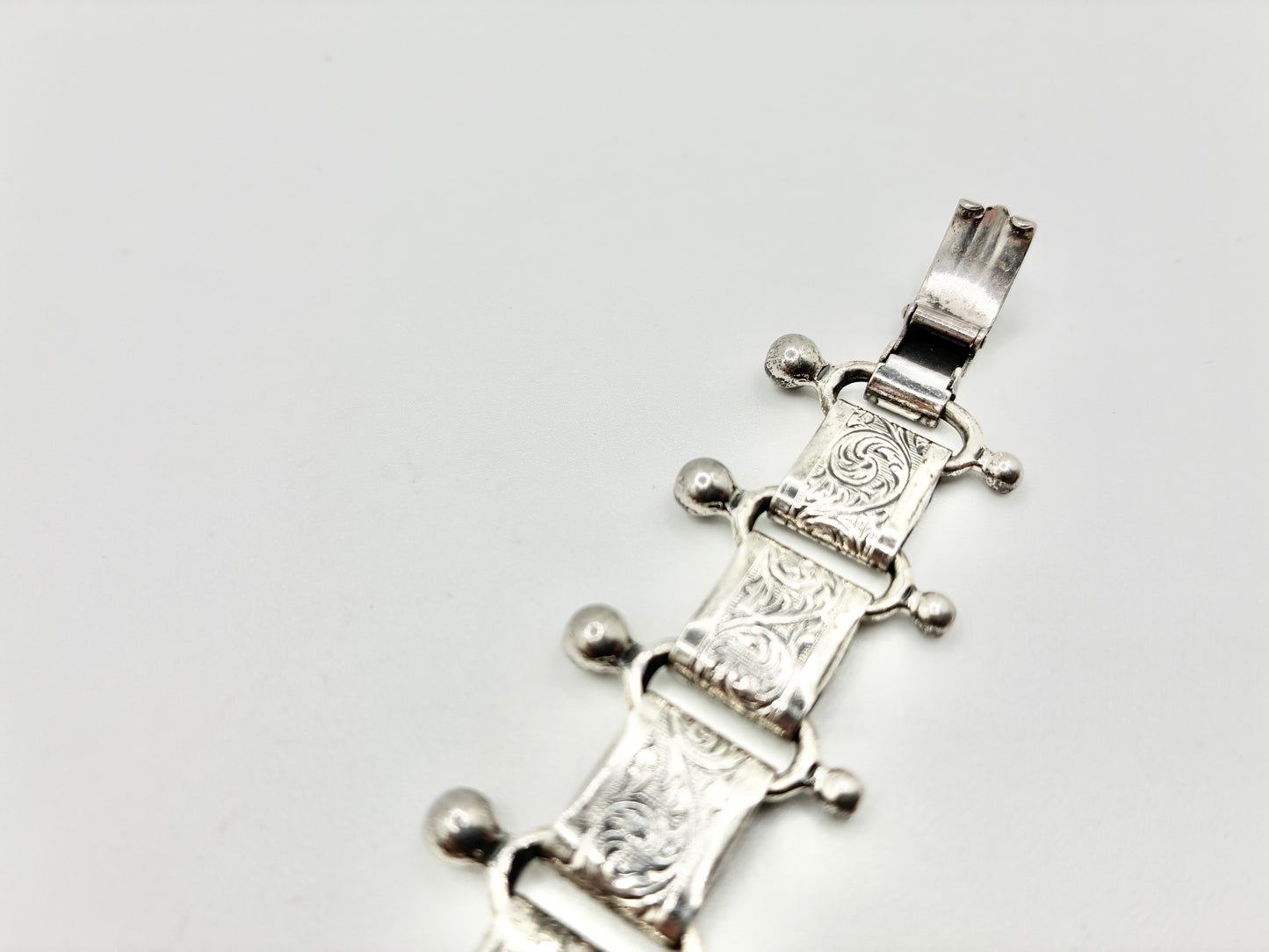 Danecraft Sterling Silver Panel Bracelet – 7.5"