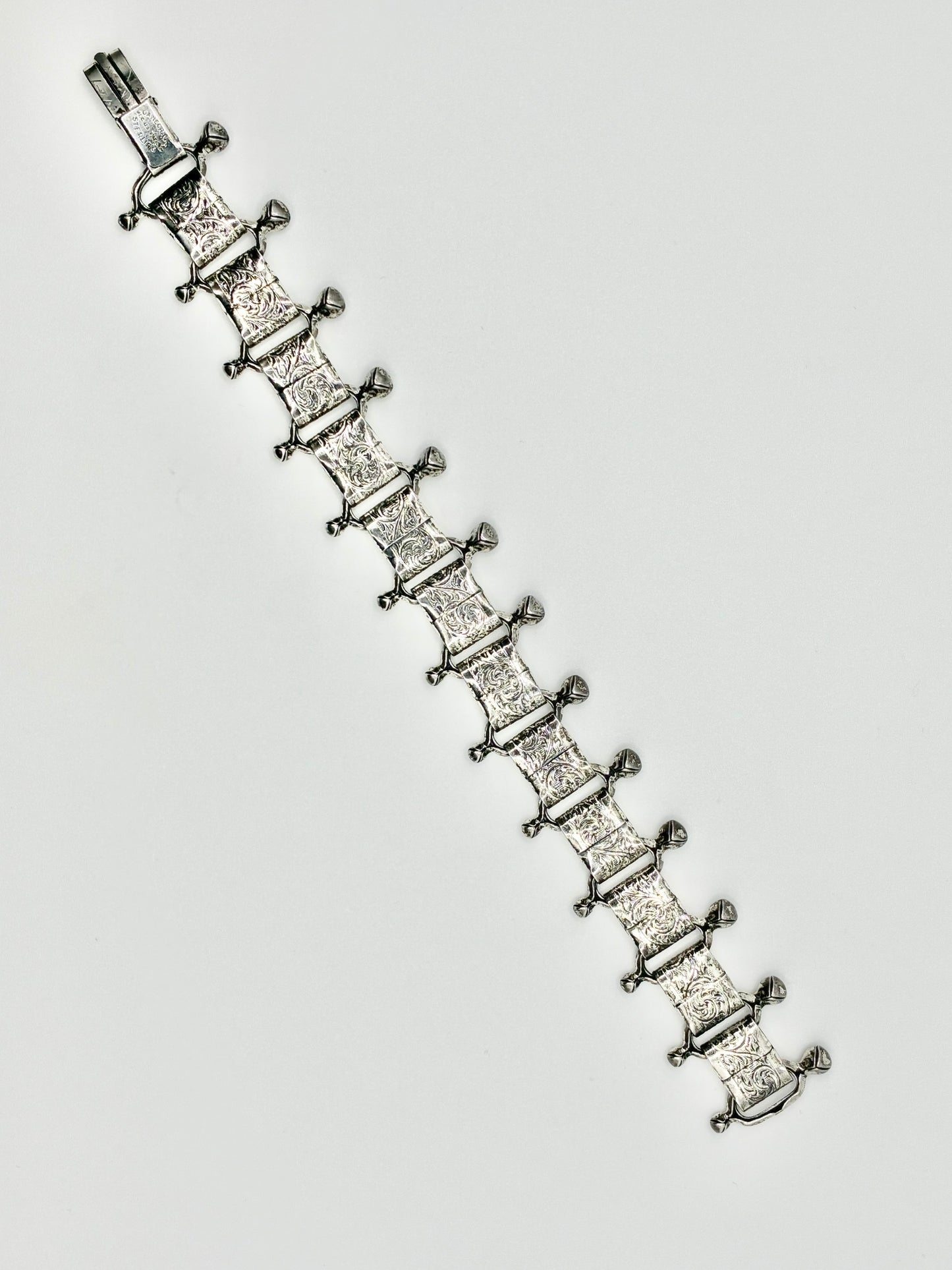 Danecraft Sterling Silver Panel Bracelet – 7.5"