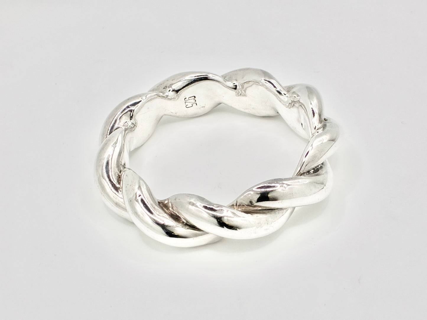 Heavy Sterling Silver Twisted Cuff Bracelet