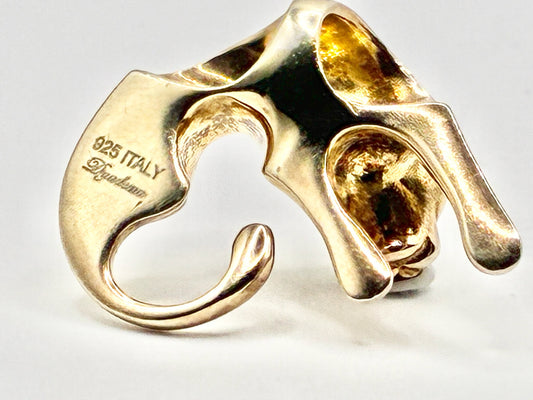 Dyadema Italy 925 Sterling Silver Panther Pendant