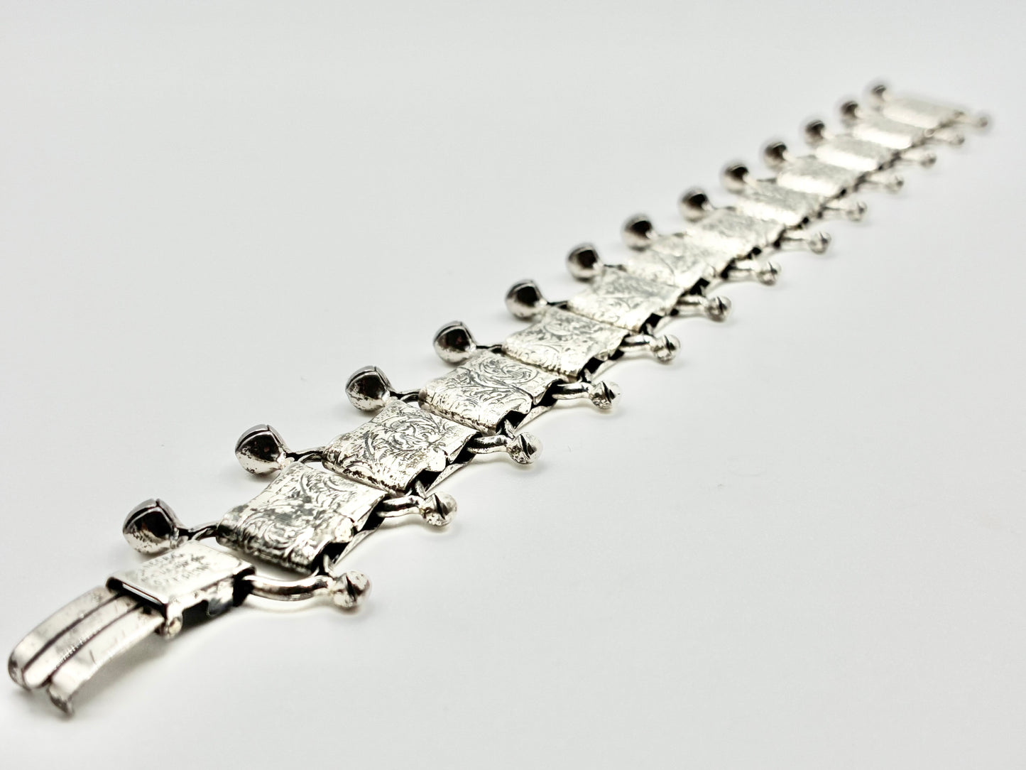 Danecraft Sterling Silver Panel Bracelet – 7.5"