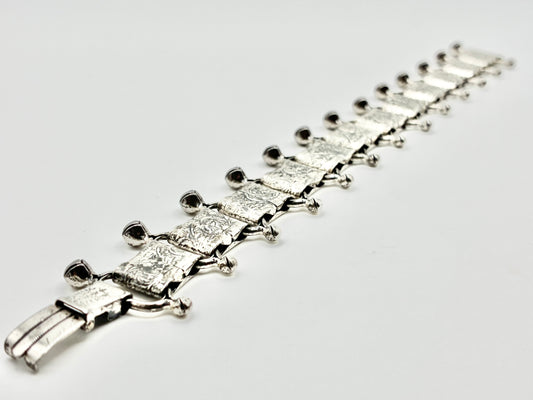 Danecraft Sterling Silver Panel Bracelet – 7.5"