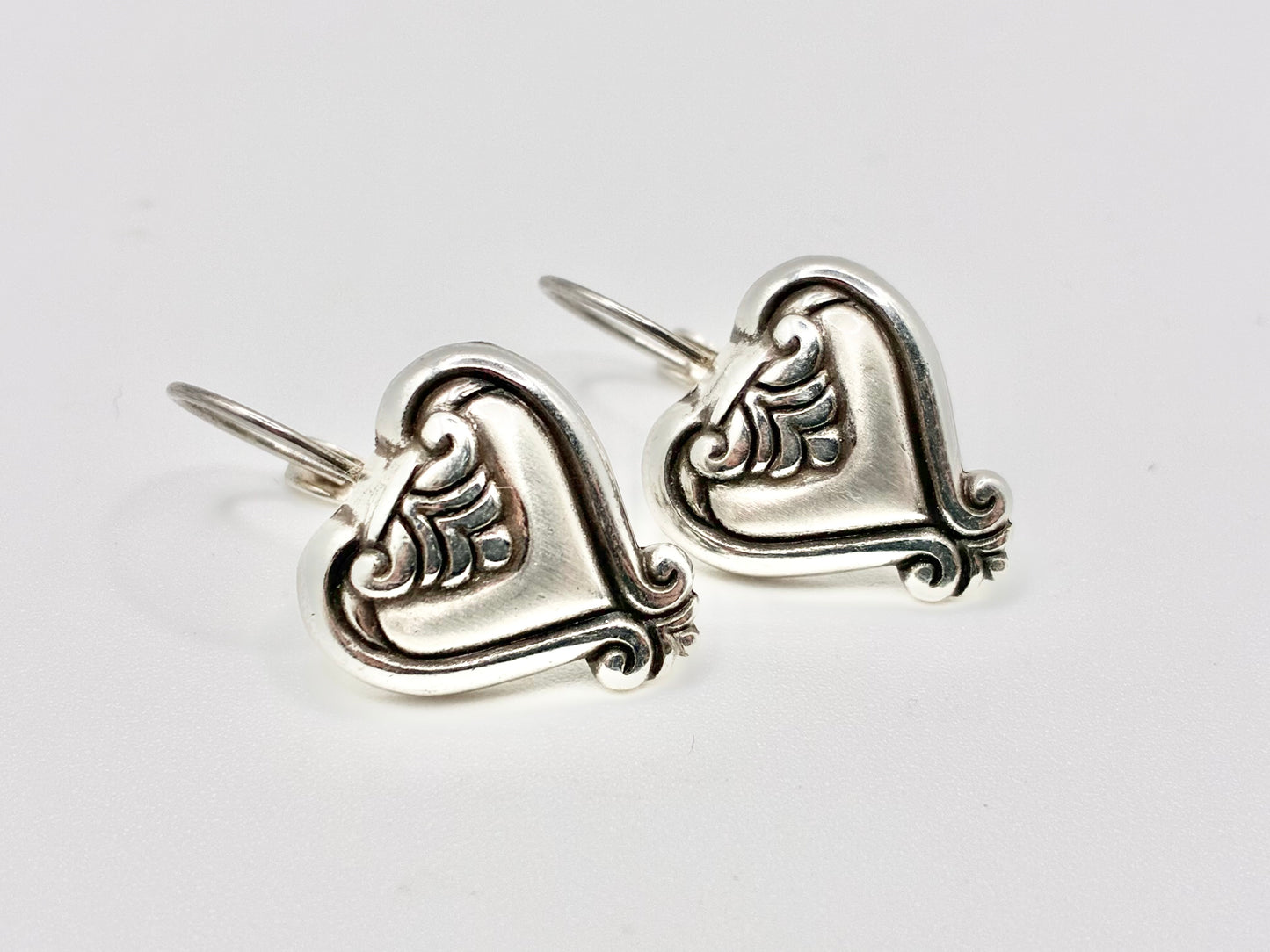 Brighton Heart Earrings – Silver-Tone Leverbacks