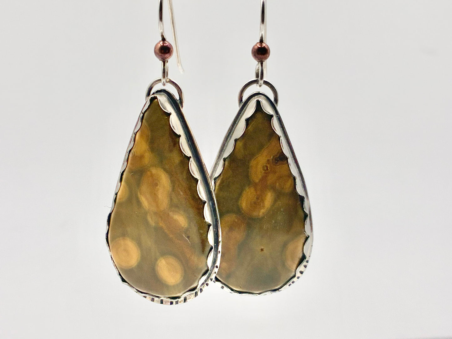 Jody Waltman .925 Sterling Silver Teardrop Earrings