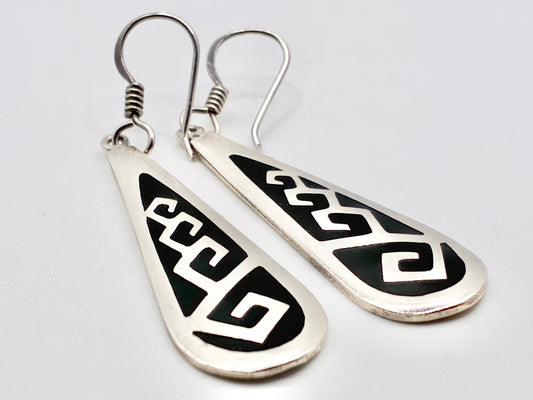 Sterling Silver Mexico Dangle Earrings
