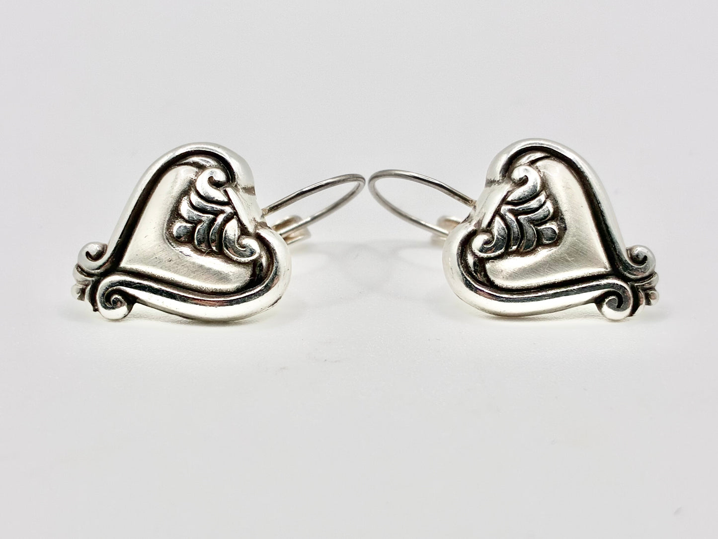Brighton Heart Earrings – Silver-Tone Leverbacks