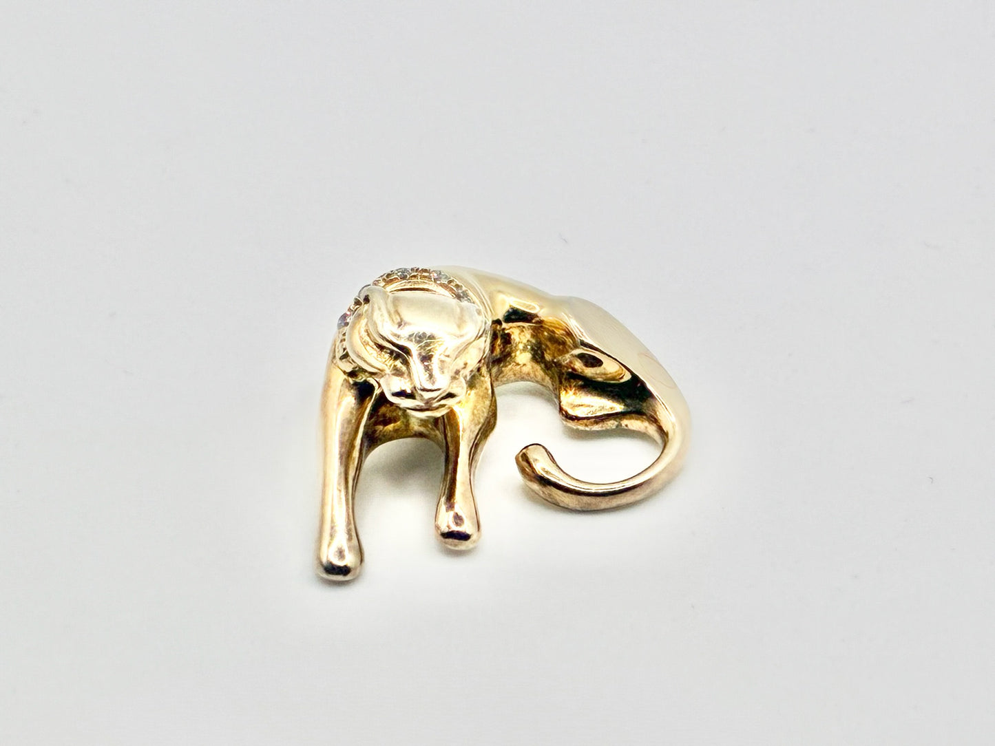 Dyadema Italy 925 Sterling Silver Panther Pendant