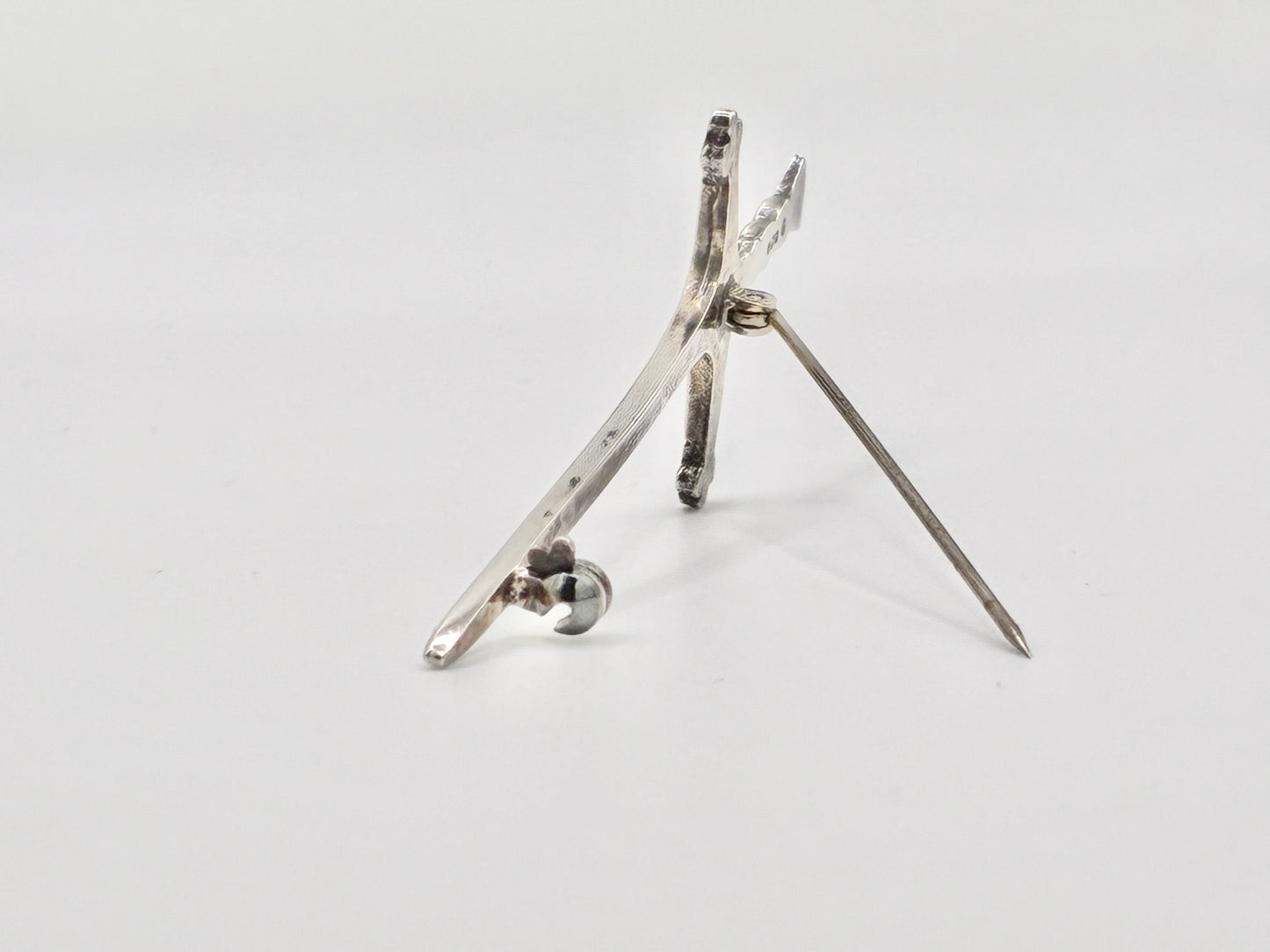Sterling Silver Celtic Sword Brooch / Kilt Pin