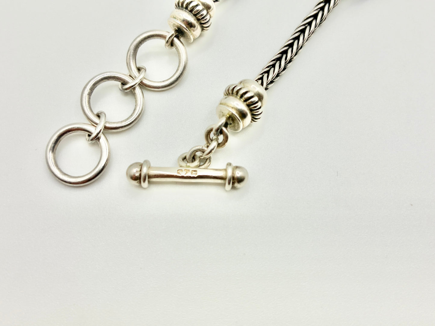 Ilaria 925 Sterling Silver Station Necklace — 19.5"