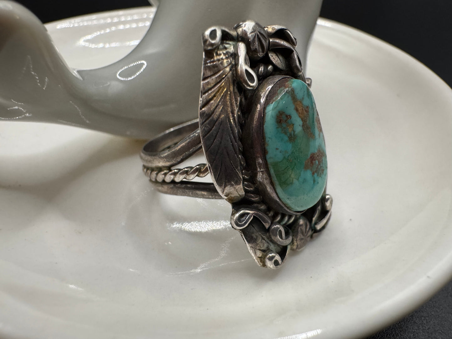 Native American Sterling Silver Ring - Size 6.75